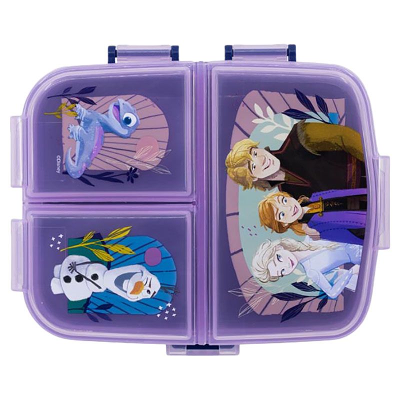 Stor - Frozen Trust Lunch Box w/ 3 Compartments - Purple