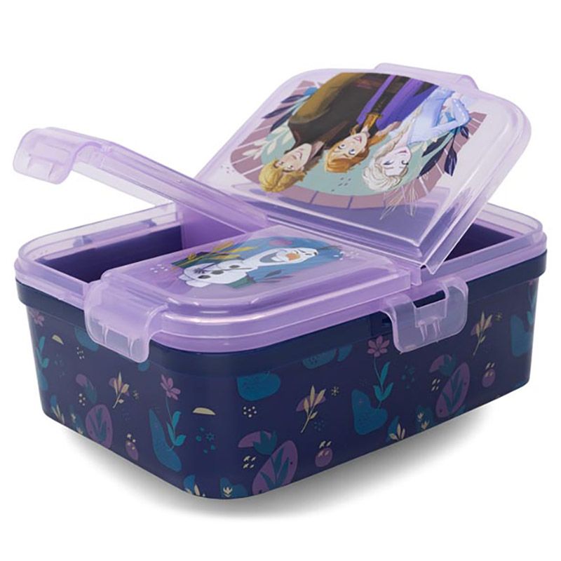 Stor - Frozen Trust Lunch Box w/ 3 Compartments - Purple