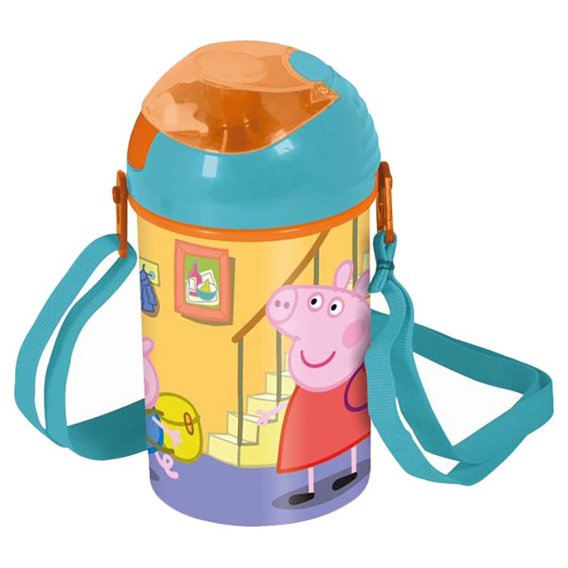 Stor - Pop Up Canteen Peppa Pig Bottle - 450ml