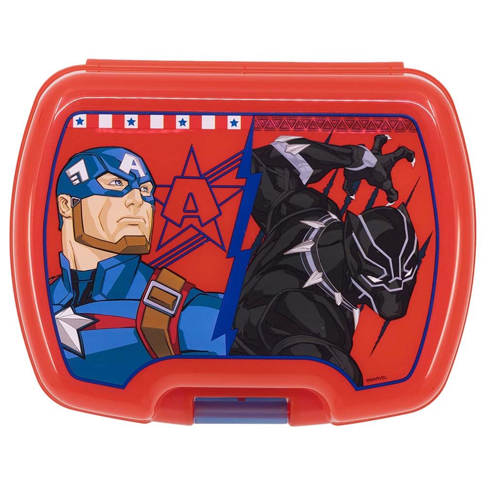 Stor - Avengers Invincible Lunch Box w/ 1 Compartment