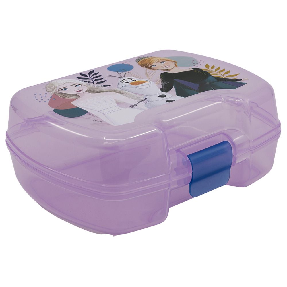 Stor - Premium Frozen Trust Lunch Box w/ 1 Compartment - Purple