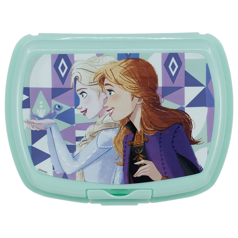 Stor - Urban Frozen Ice Magic Lunch Box w/ 1 Compartment - Green