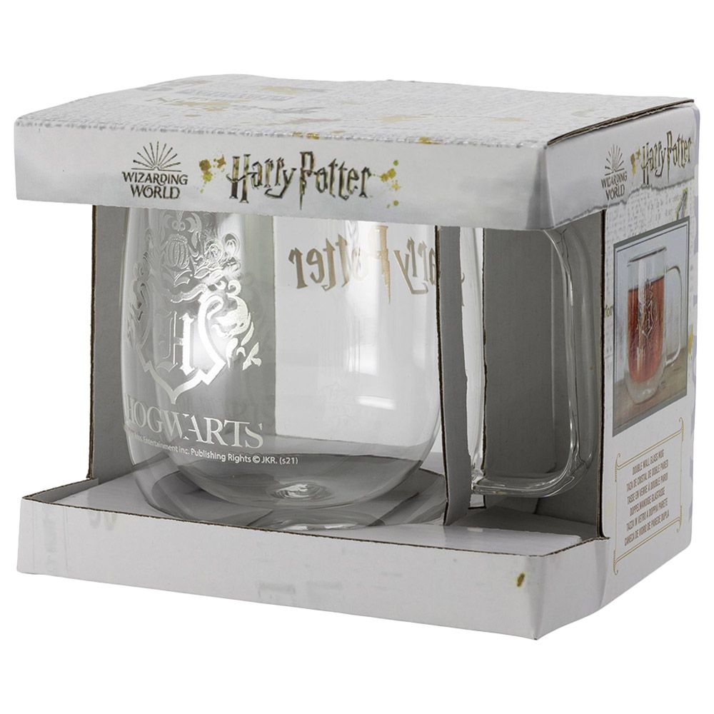 Stor - Glass Mug - Harry Potter - 290ml - Clear