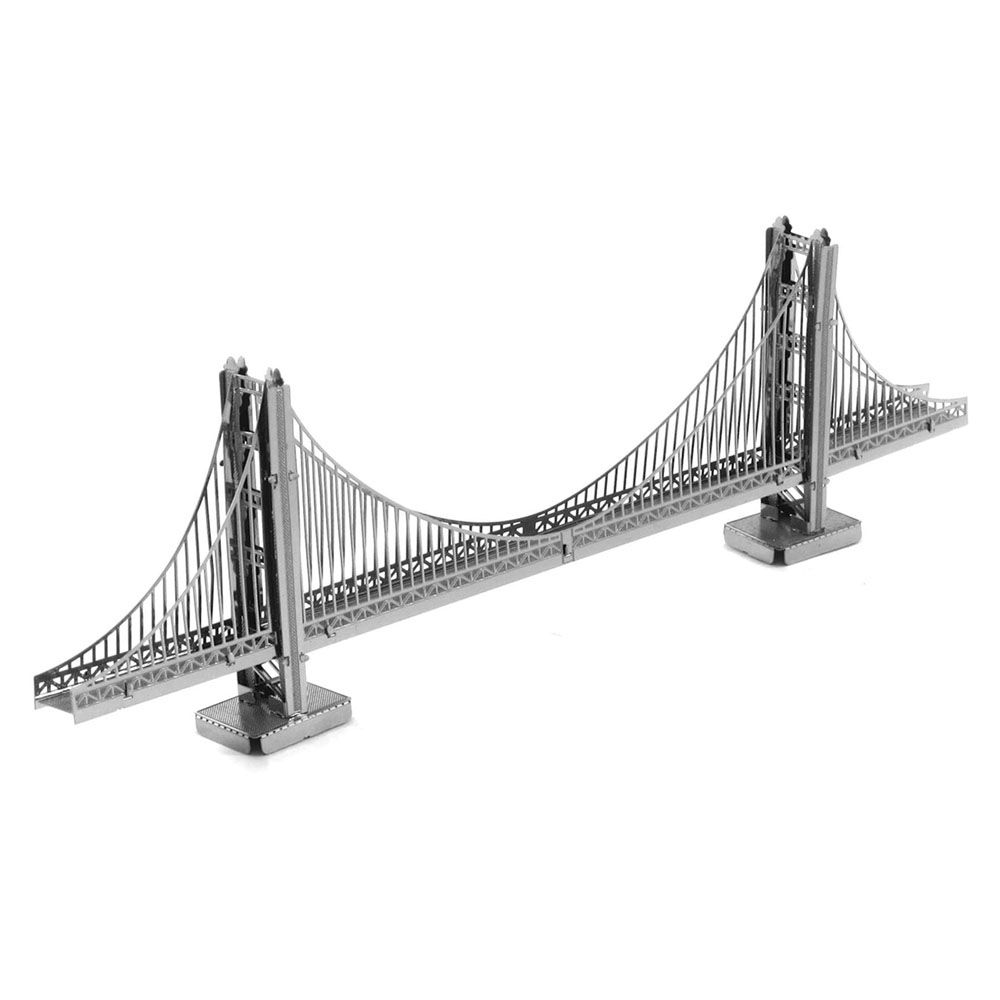 3D Metal World - Golden Gate Bridge - 1 sheet