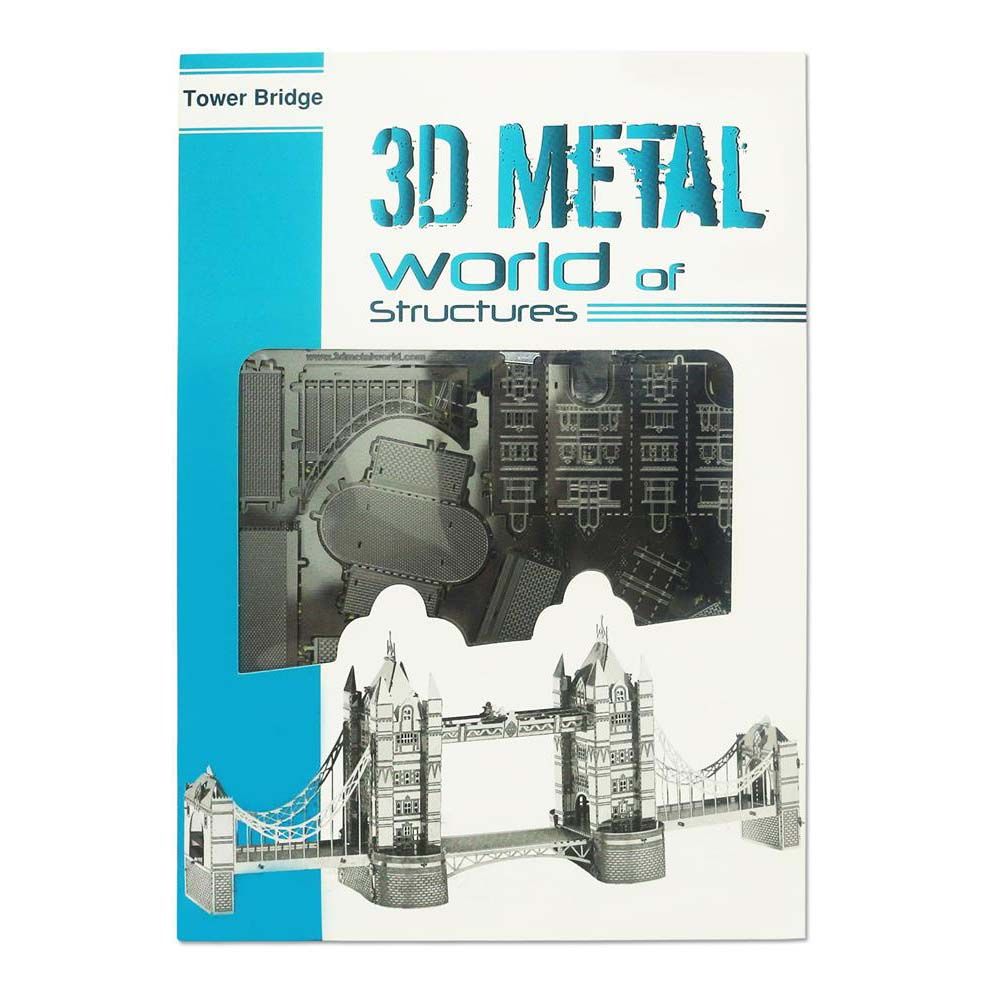 3D Metal World - Tower Bridge - 2 sheets