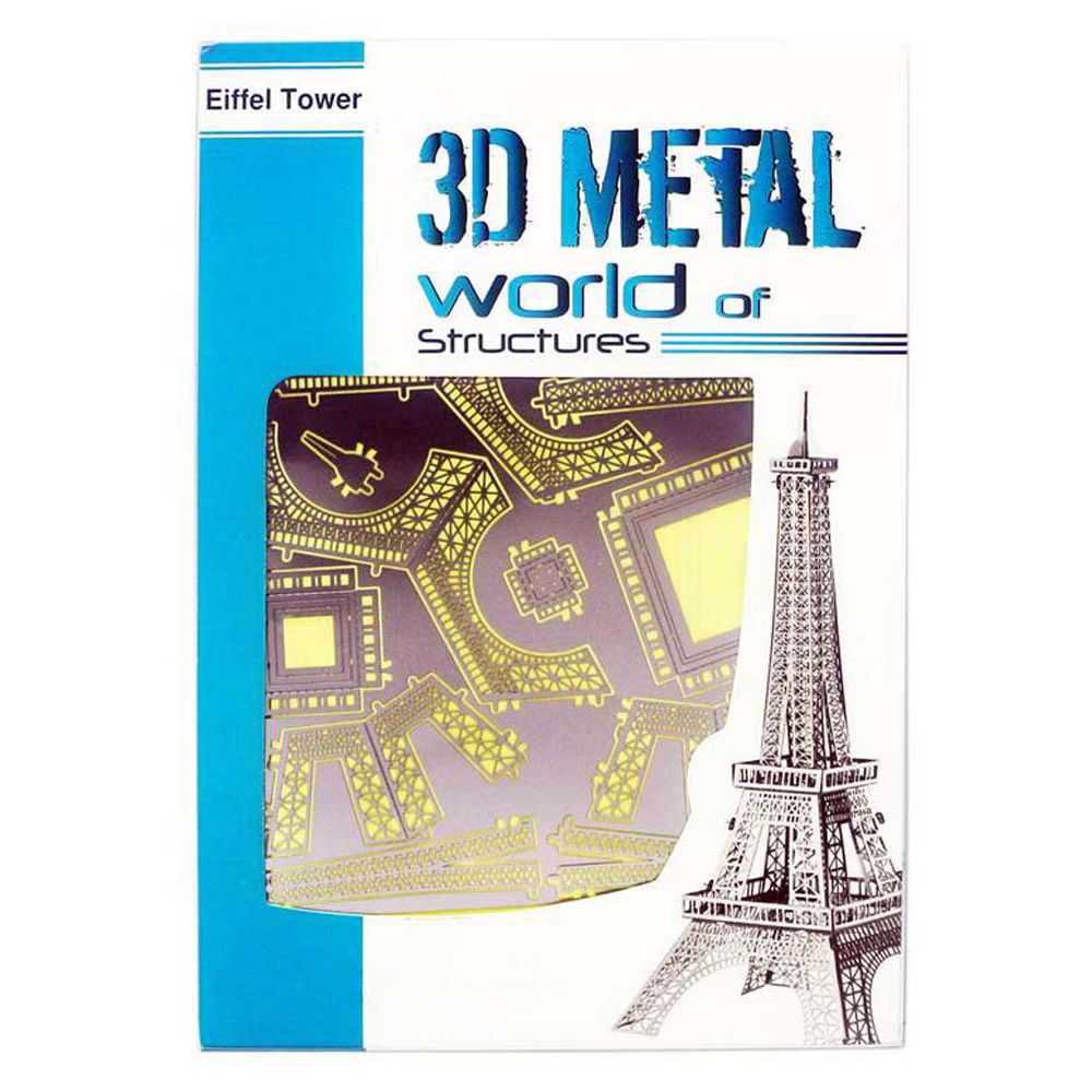 3D Metal World - La Tour Eiffel - 1 sheet