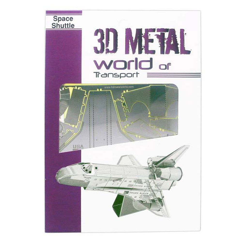 3D Metal World - Space Shuffle - 1 sheet