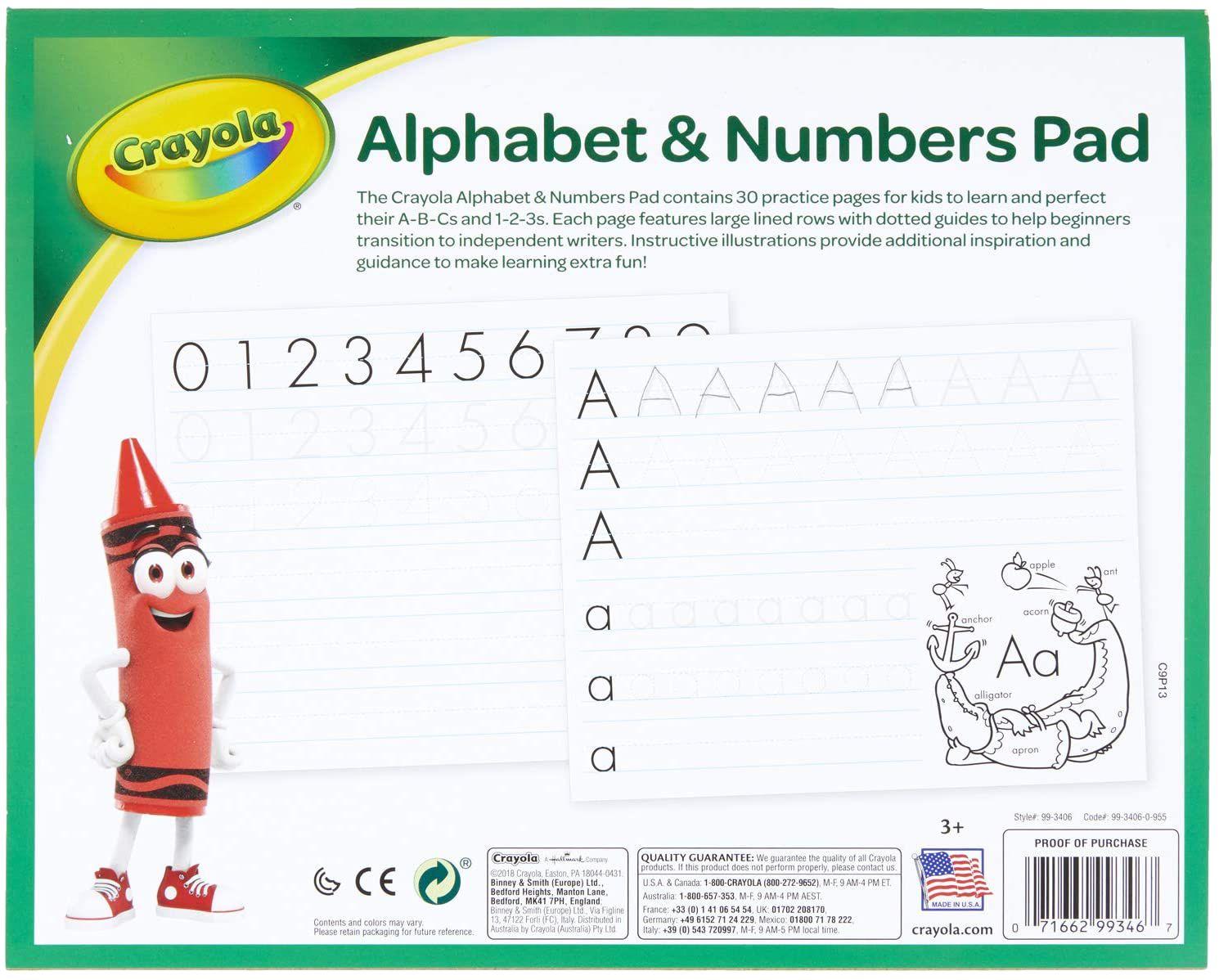 Crayola - Beginning ABC Tablet (Book)