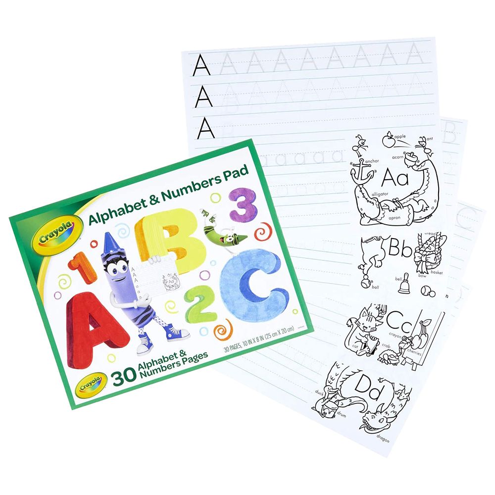 Crayola - Beginning ABC Tablet (Book)