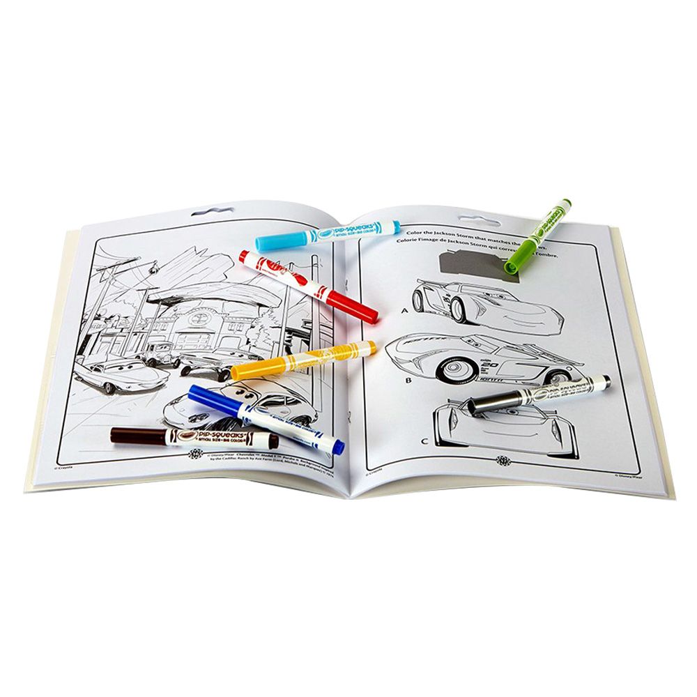 Crayola - Cars 3 Colouring Activity Book