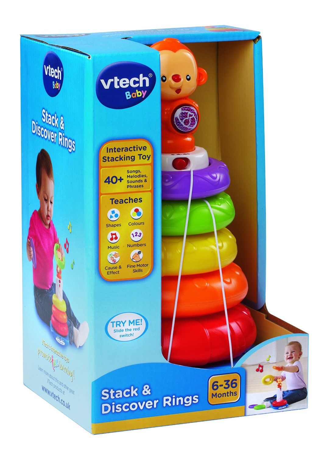 vTech Stack & Discover Rings