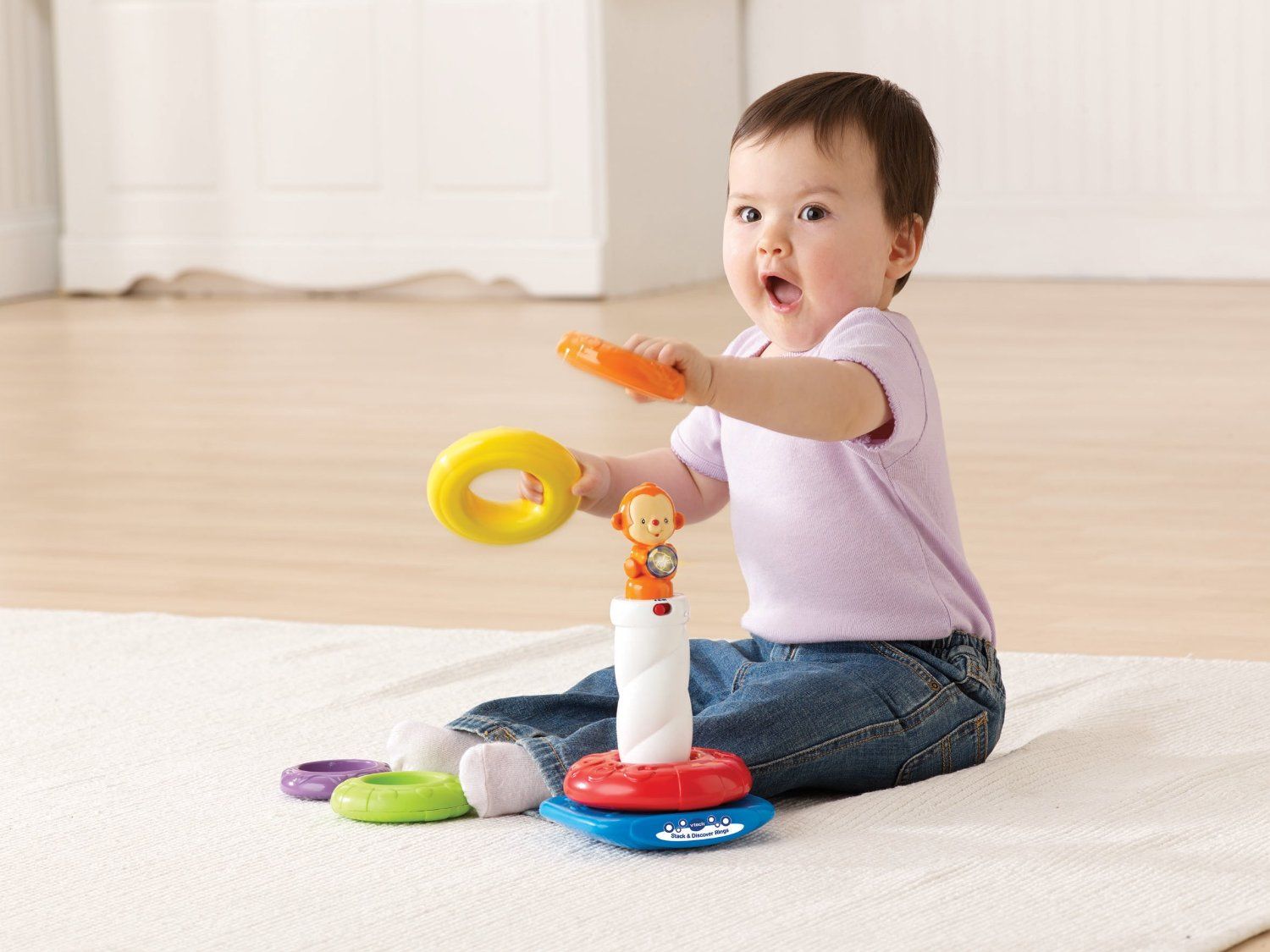 vTech Stack & Discover Rings