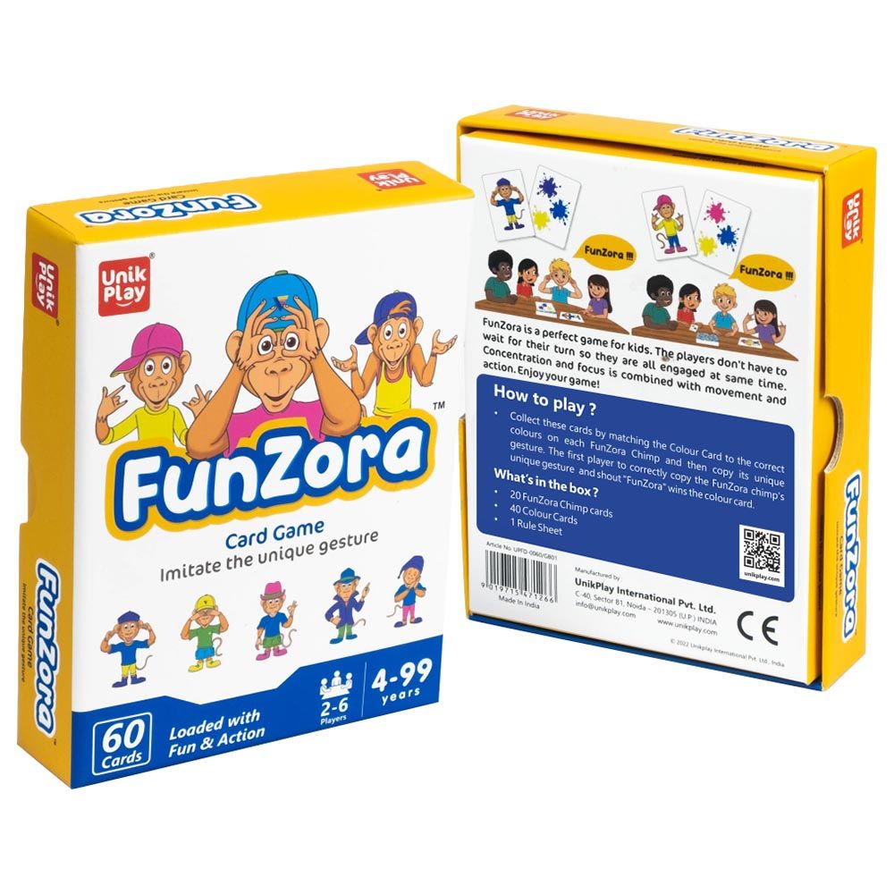 Unikplay - لعبة بطاقات Funzora