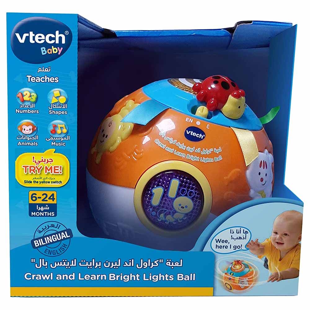 Vtech - Crawl And Learn Bright Light Ball Bilingual