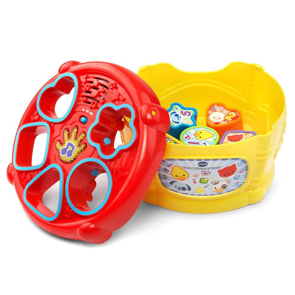 Vtech - Vtech Sort And Discover Drum Toy