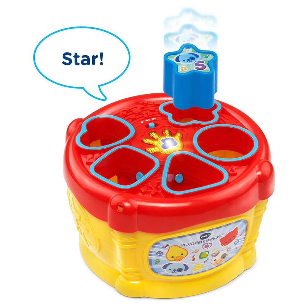 Vtech - Vtech Sort And Discover Drum Toy