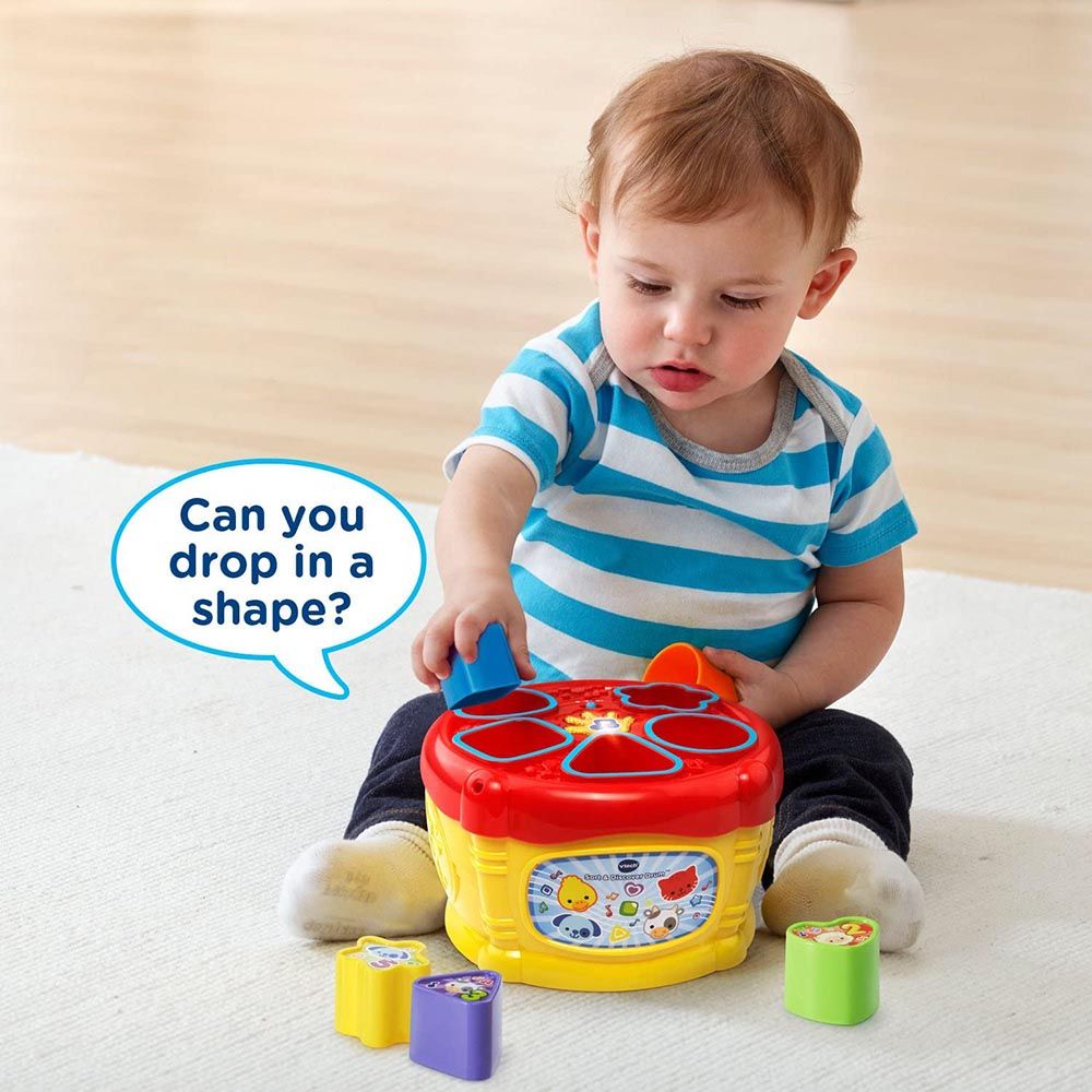 Vtech - Vtech Sort And Discover Drum Toy