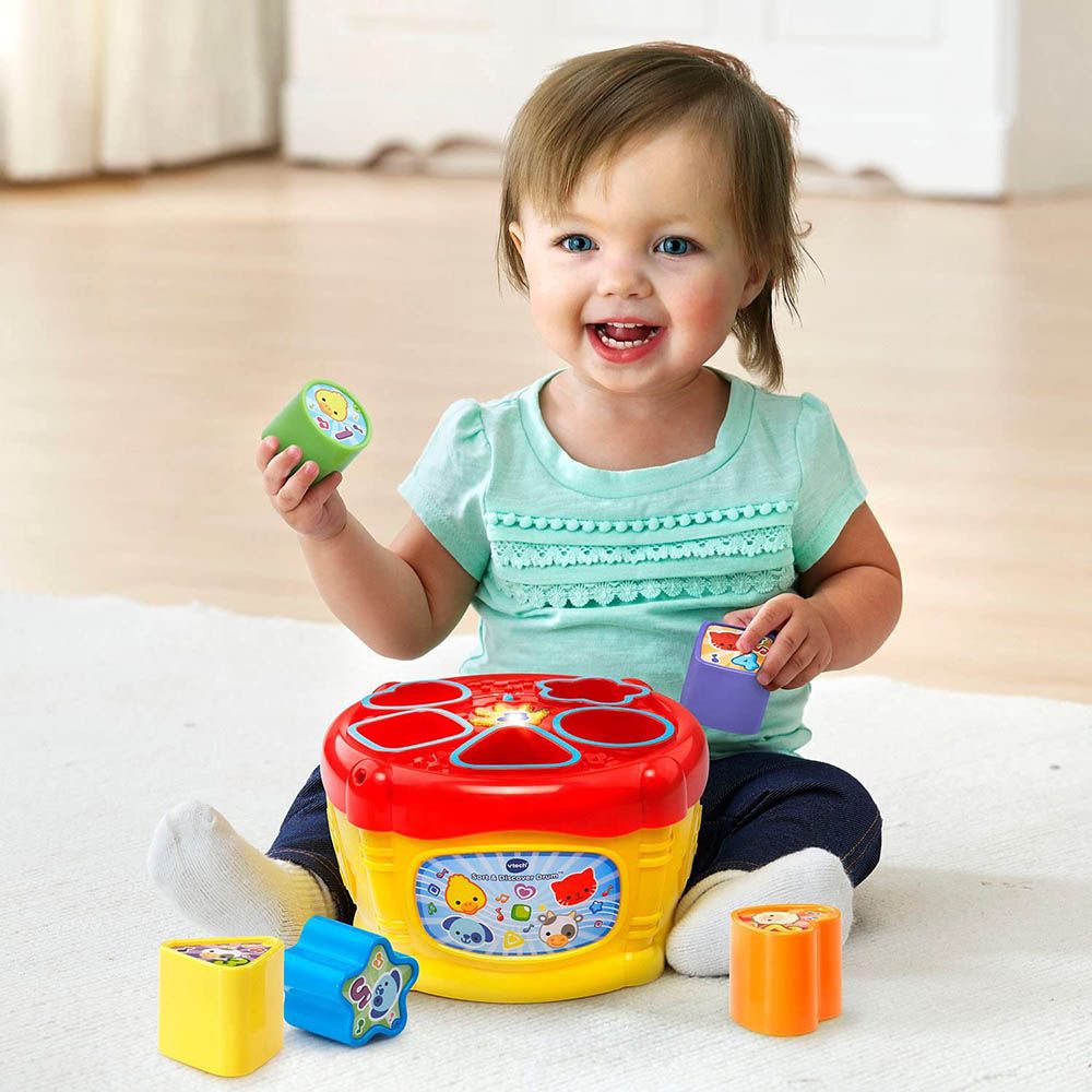 Vtech - Vtech Sort And Discover Drum Toy