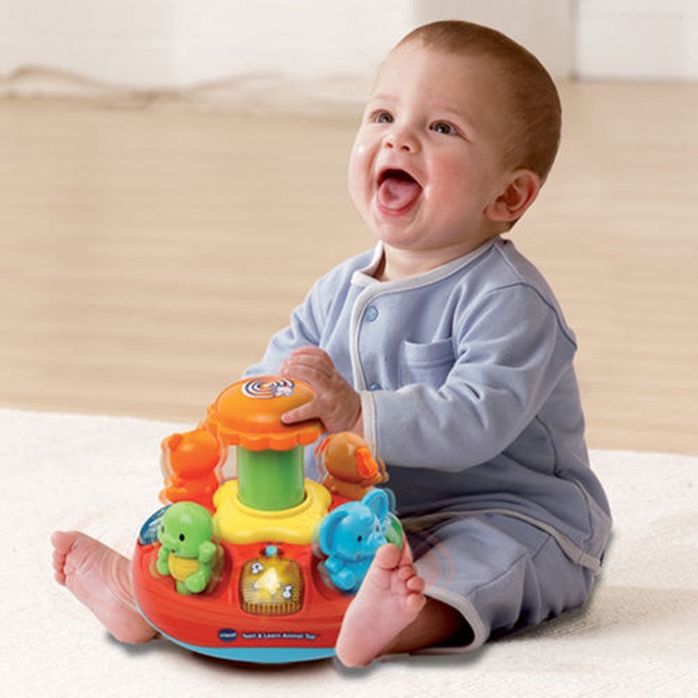 VTech - Push & Play Spinning Top