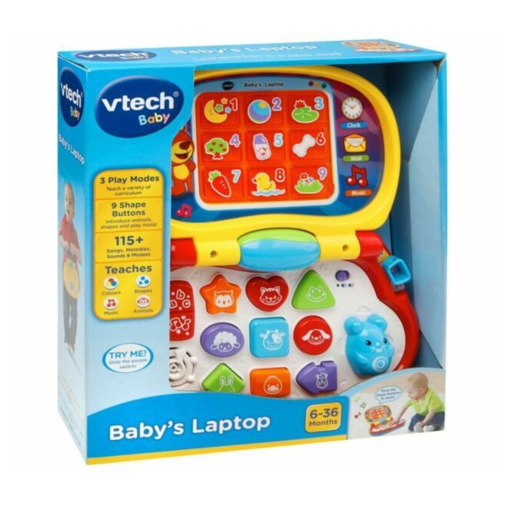 Vtech - Baby's Laptop - Yellow