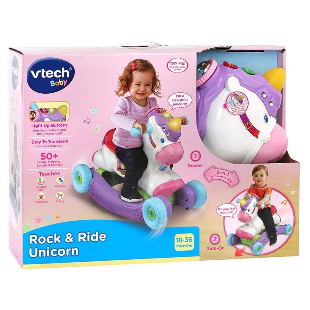 Vtech - Rock & Ride Unicorn