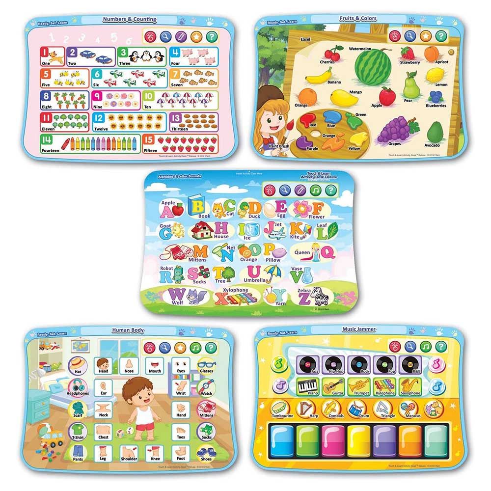 Vtech - Touch & Learn 3-in-1 Activity Desk Deluxe