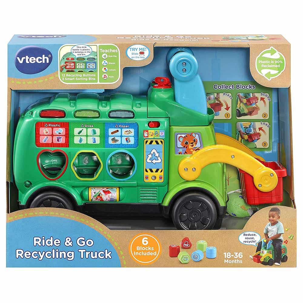 Vtech - Ride & Go Recycling Truck