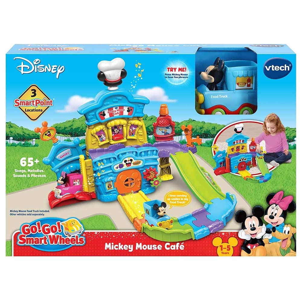 VTech - Go! Go! Smart Wheels - Disney Mickey Mouse Cafe Truck