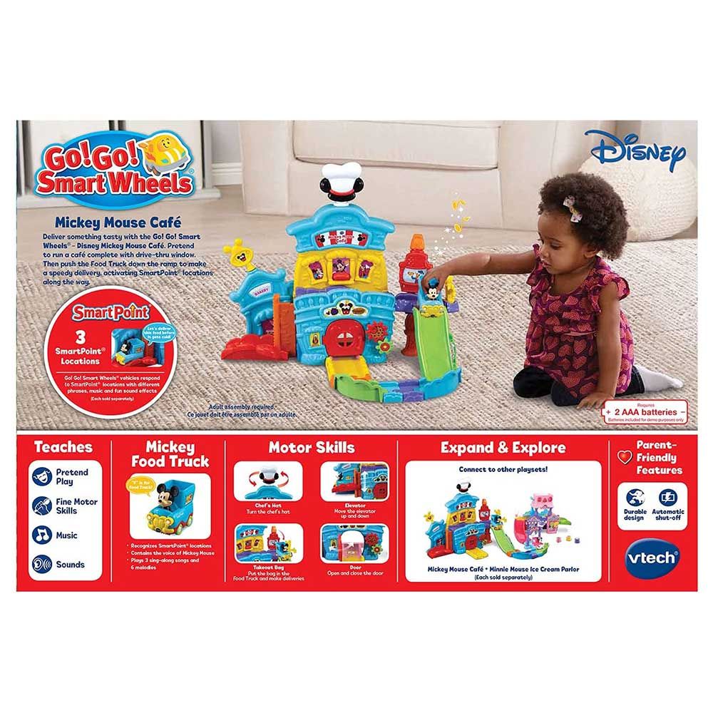 VTech - Go! Go! Smart Wheels - Disney Mickey Mouse Cafe Truck