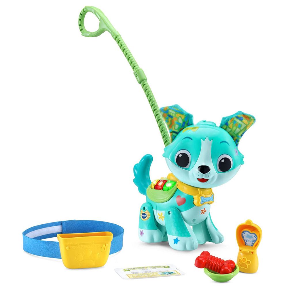 Vtech - Let's Go Rescue Pup Pet Dog - أخضر