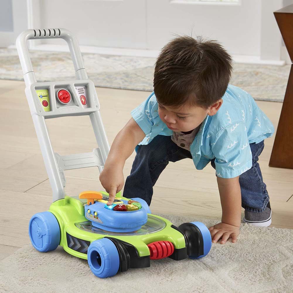 Vtech - Pop And Spin Mower Toy - Green