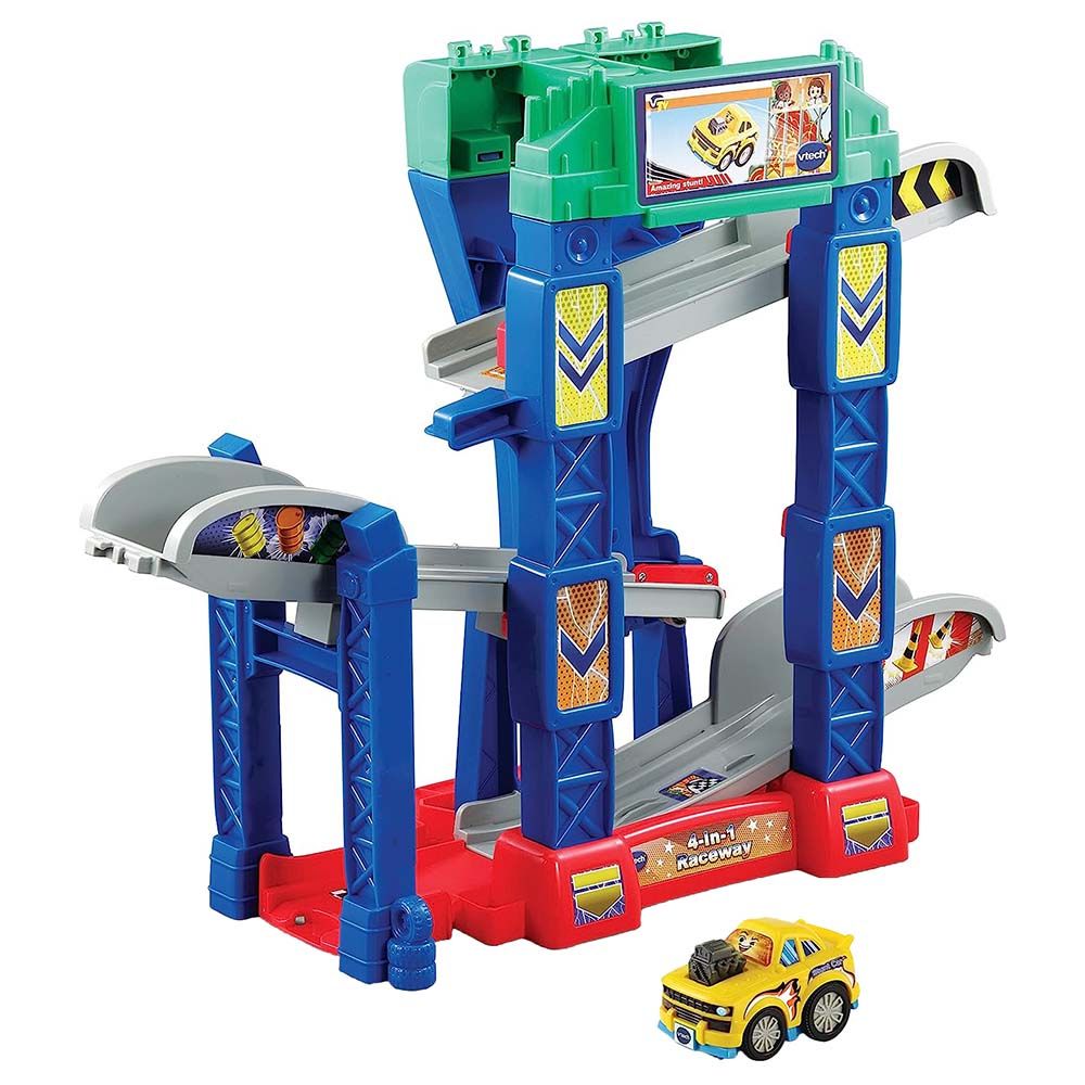 VTech - مضمار سباق Toot Drivers 4 في 1