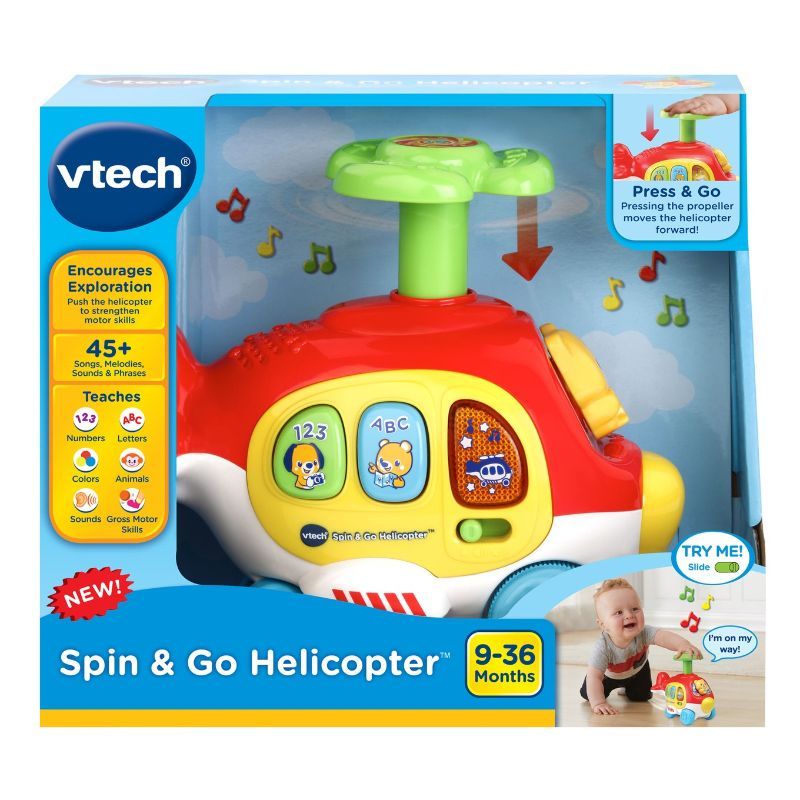 Vtech - Push & Spin Helicopter