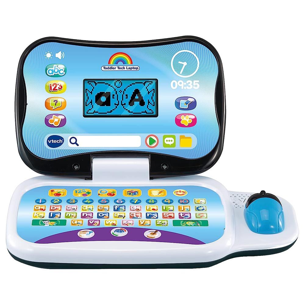 VTech - Toddler Tech Laptop - Blue