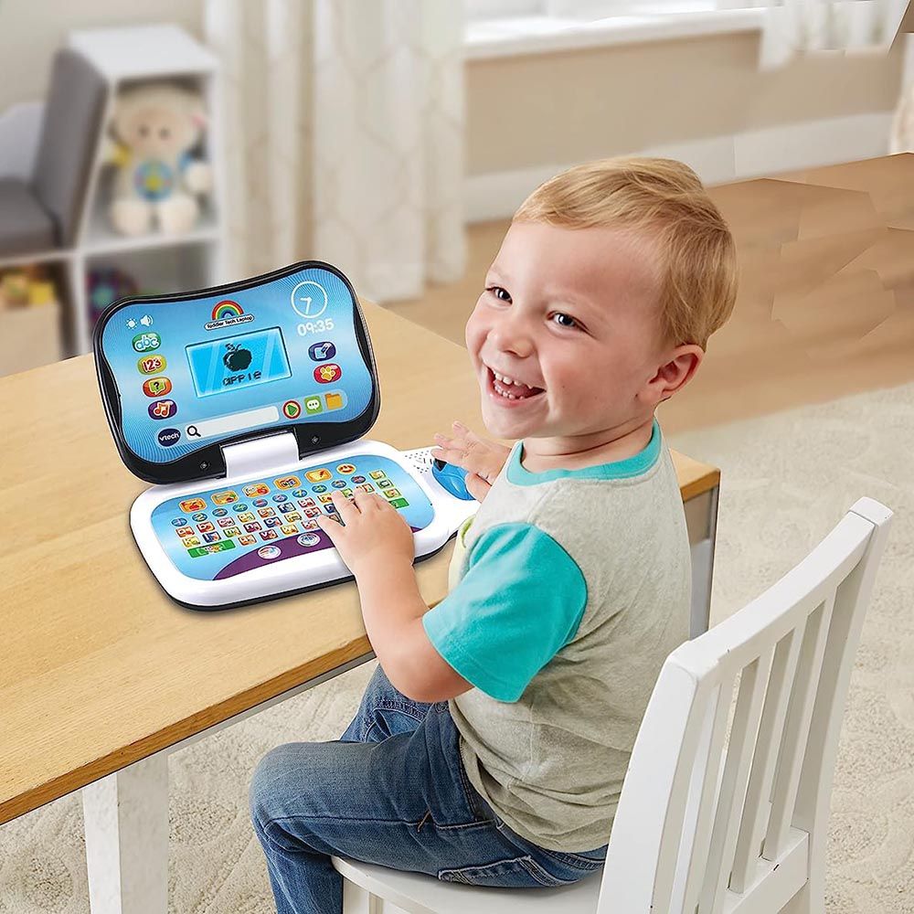 VTech - Toddler Tech Laptop - Blue