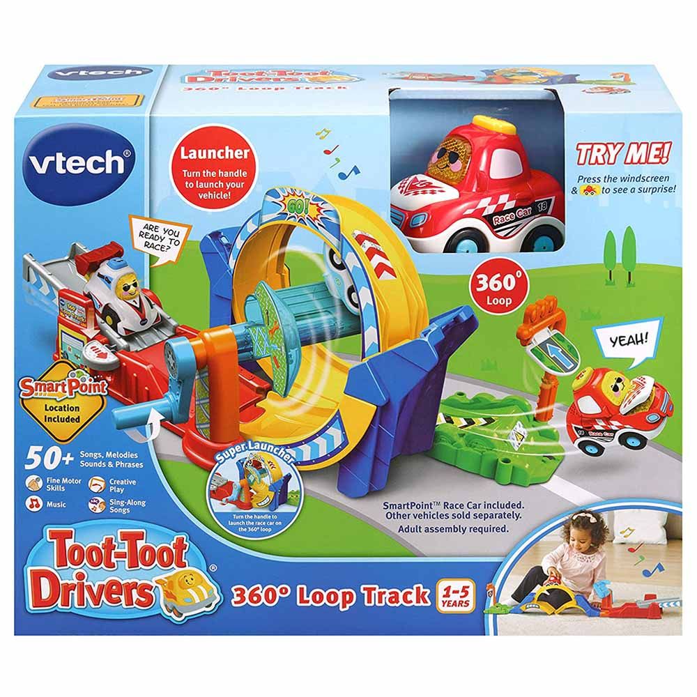 Vtech - Toot-Toot Drivers 360 Degree Loop Track Baby Toy