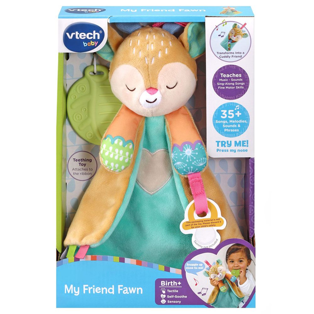 بطانية Vtech - My Friend Fawn Cuddle Up