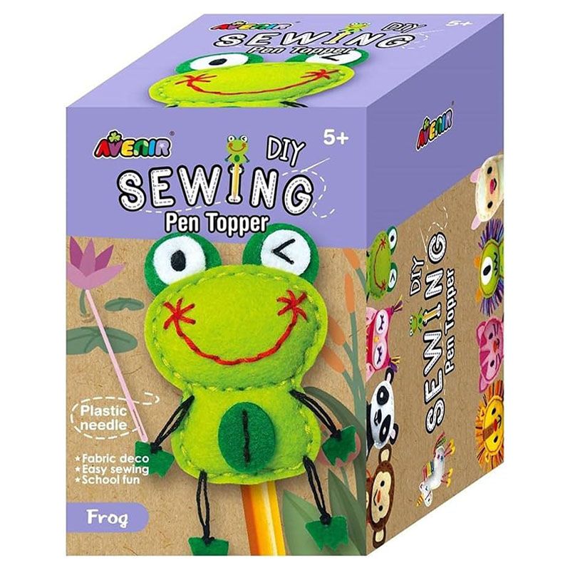 Avenir - Diy Pen Topper Sewing Kit - Frog