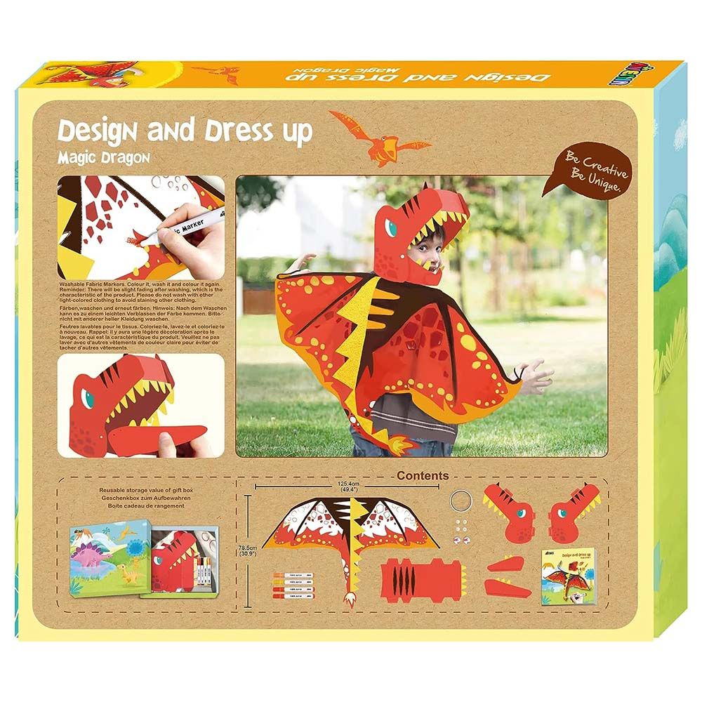 Avenir - Unicorn Design & Dress Up Fun Set - Magic Dragon