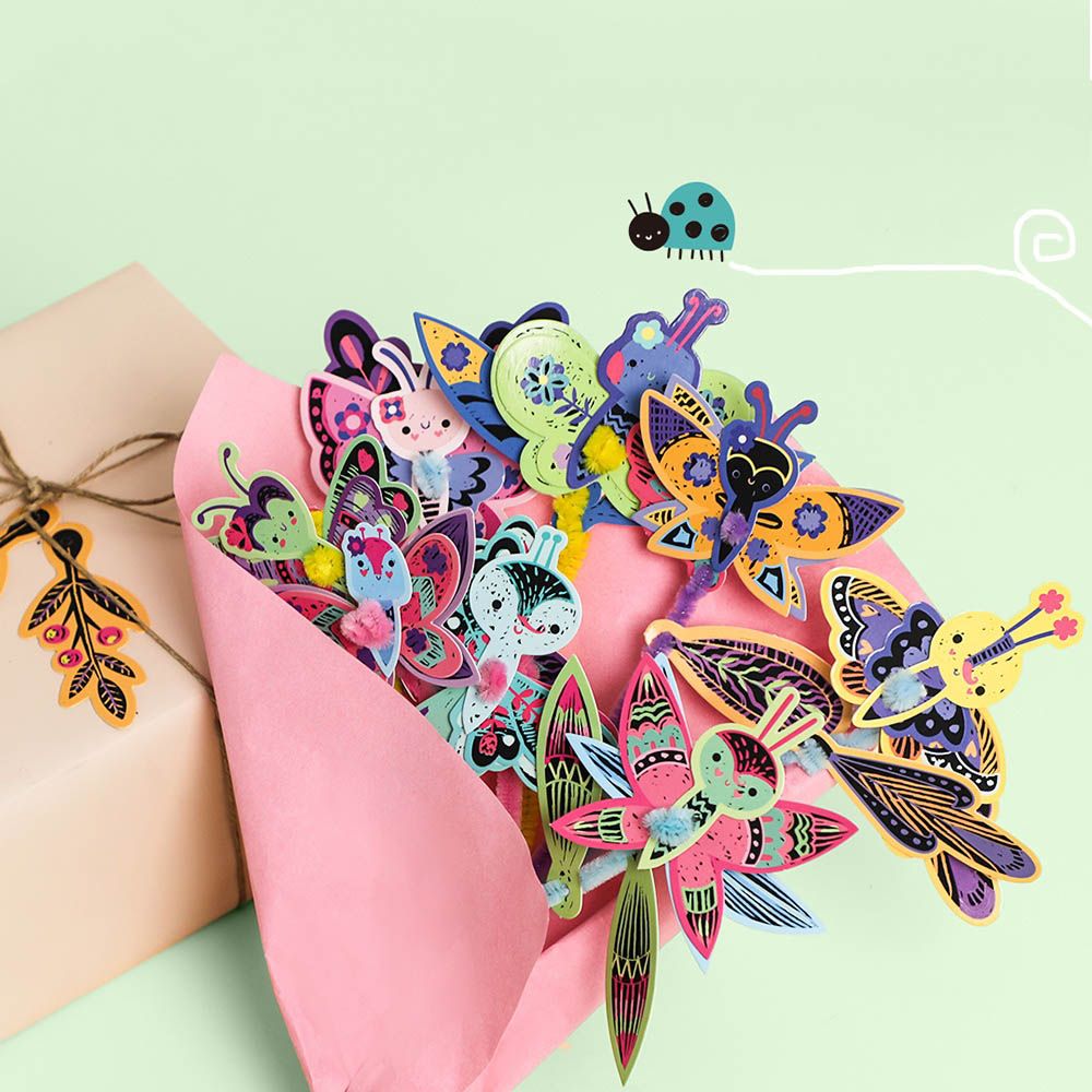 Avenir - Scratch Bouquet Kit - Butterfly