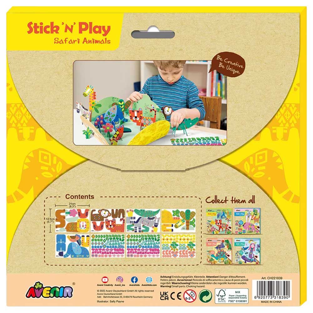 Avenir - Stick 'N Play Series Kit - Safari Animals