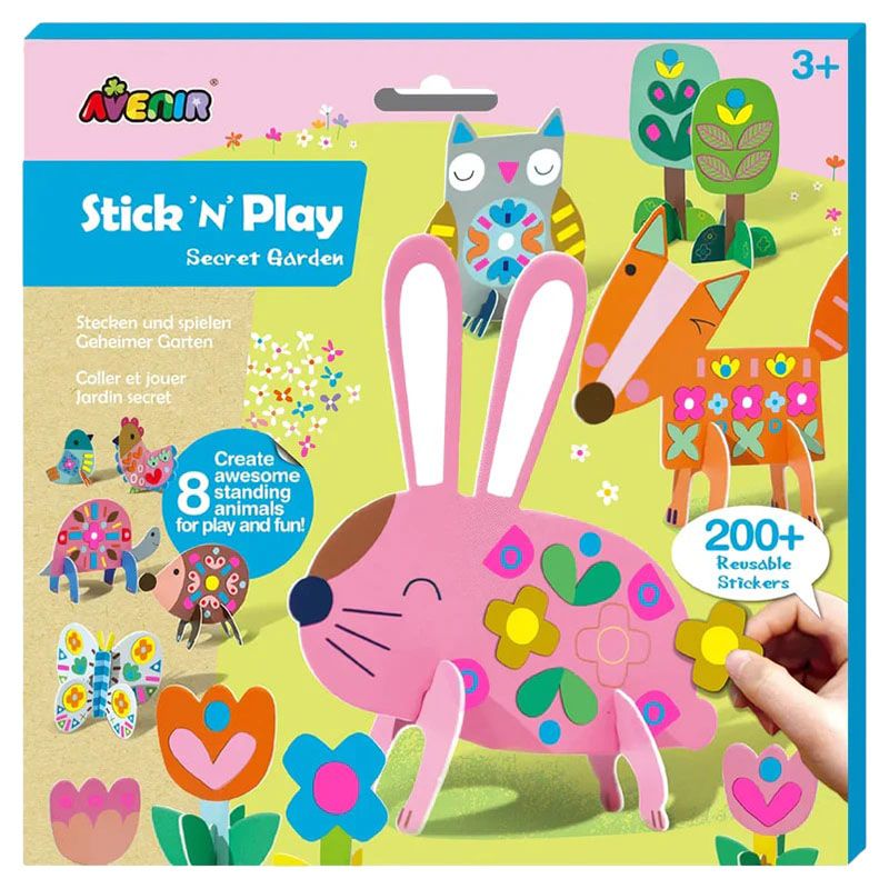 Avenir - Stick 'N Play Series Kit - Secret Garden