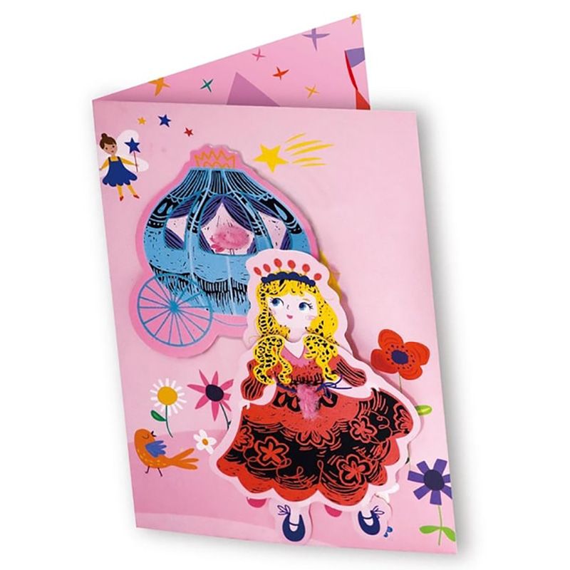 Avenir - Scratch Greeting Cards Set - Princesses