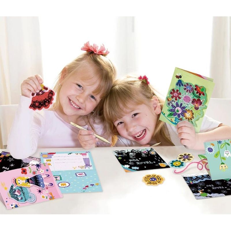 Avenir - Scratch Greeting Cards Set - Princesses