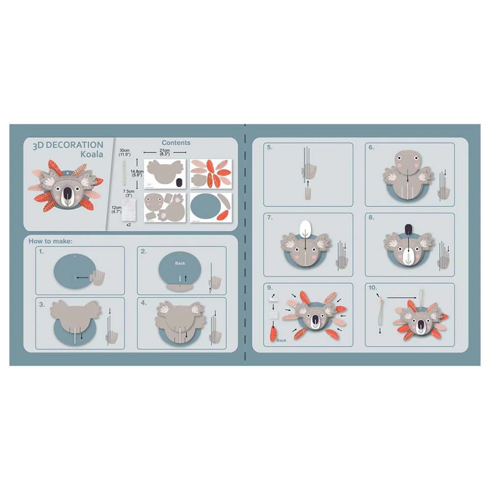 Avenir - 3D Decoration Kit - Koala