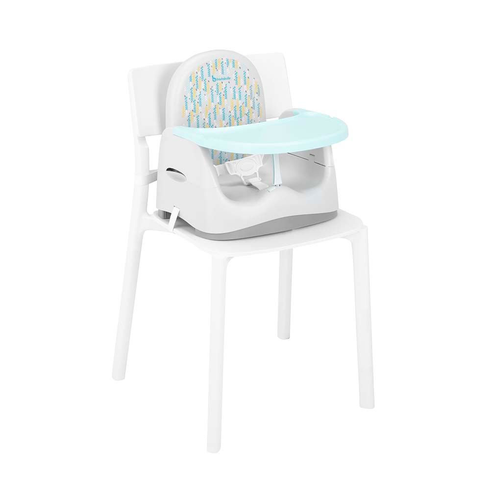 Badabulle - Trendy Feeding Comfort Booster Seat - White