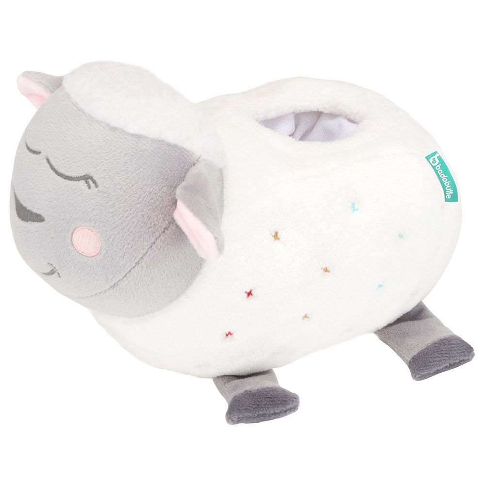 Badabulle - Sheep Plush Musical Projection Night Light