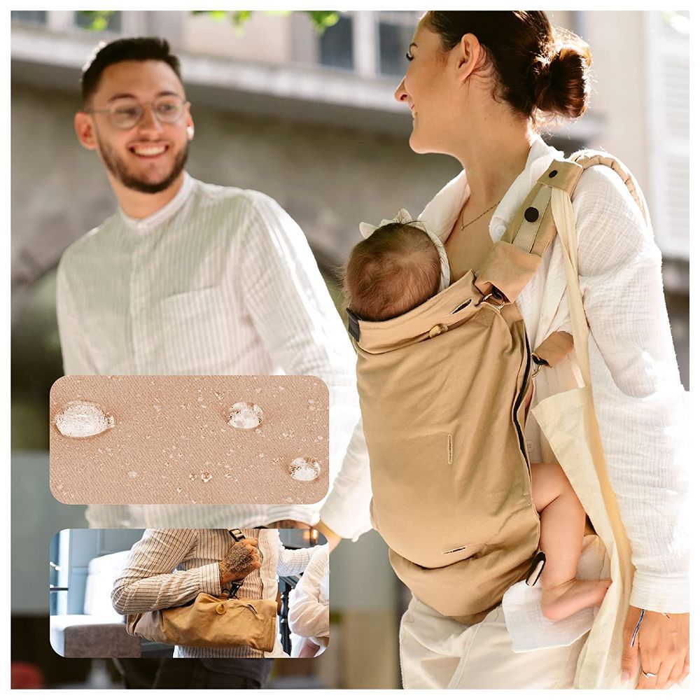 Babymoov - Moov & Boost Baby Carrier - Hazelnut 