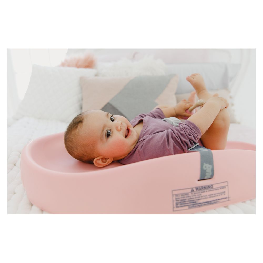 Bumbo - Ergonomically Shaped Soft Changing Pad - Cradle Pink