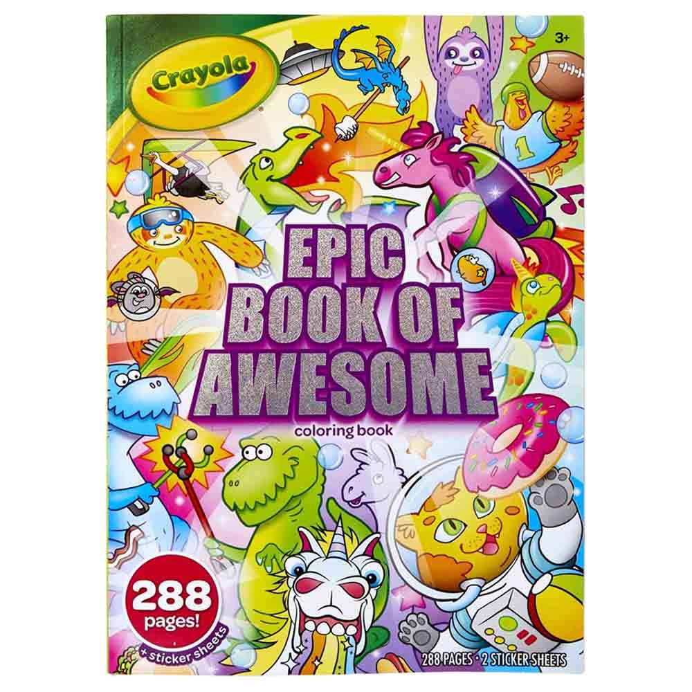 Crayola - Coloring Book Epic Adventure 288 Pages